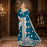 Light Green Matte Saree